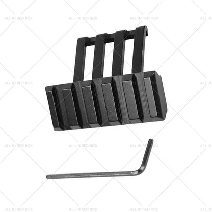 Low Profile Tactical 45° Offset Angle Mount for Picatinny Weaver Rail