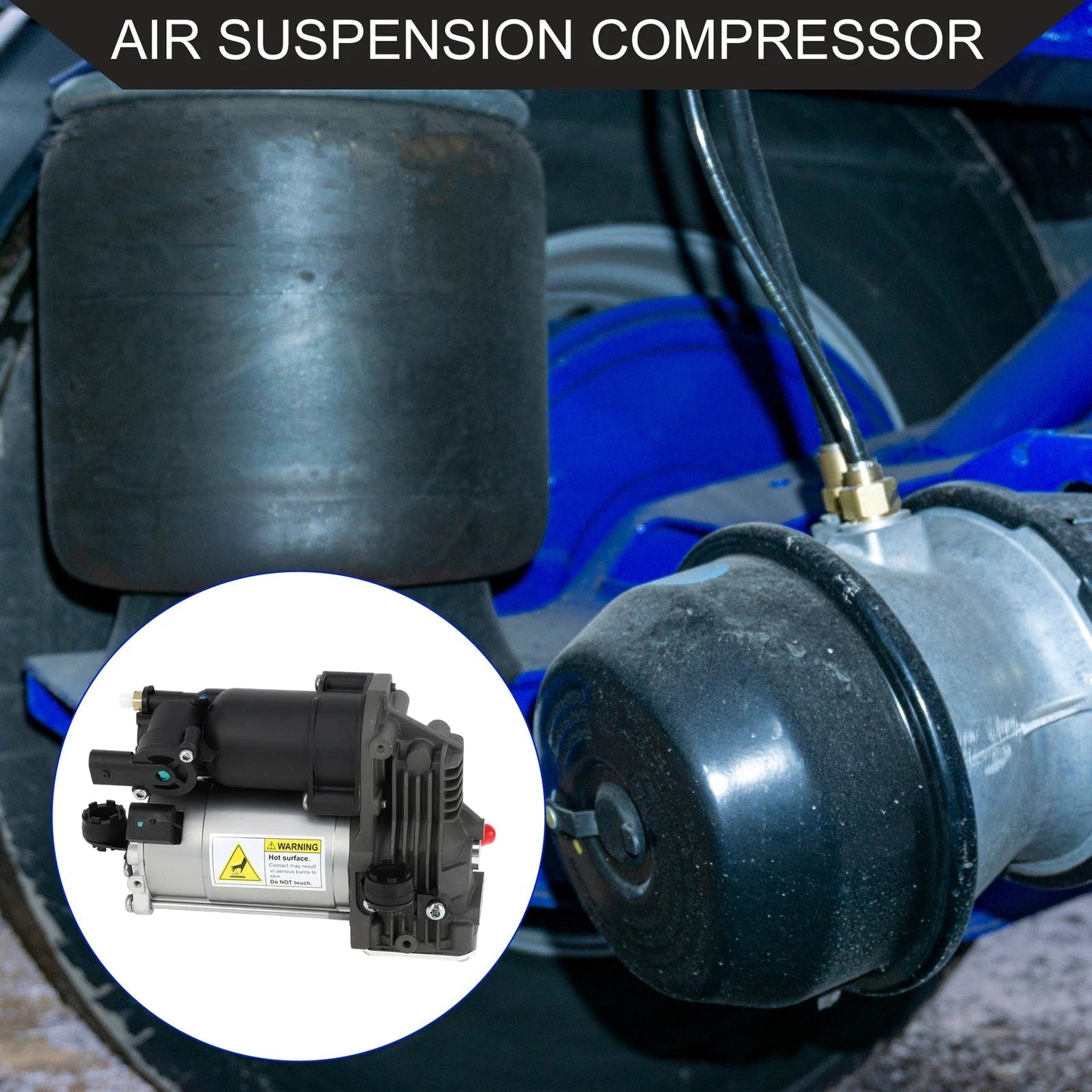 Air Suspension Compressor for Mercedes-Benz S320 CDI (2005-2013)