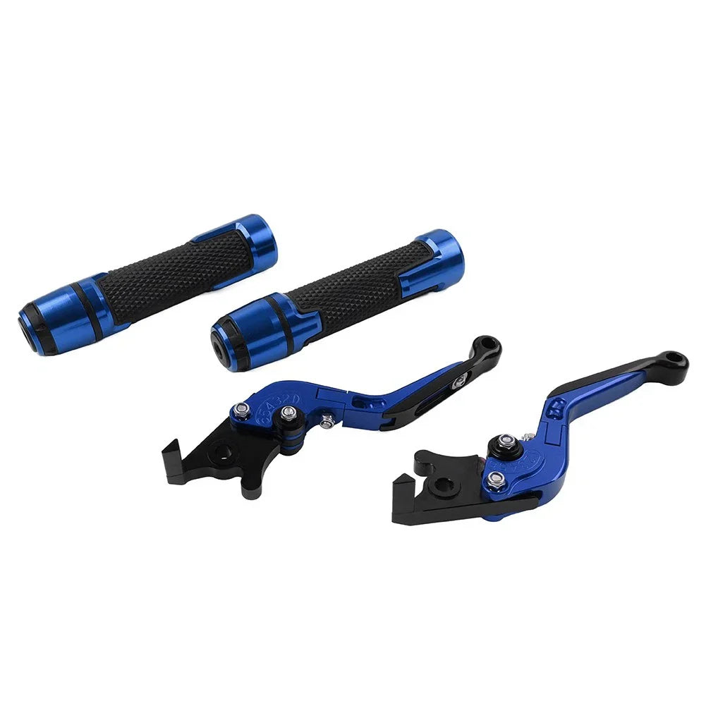 Folding Extendable Brake Clutch Levers & Handlebar Grips for Aprilia Tuono V4 (2011-2023)