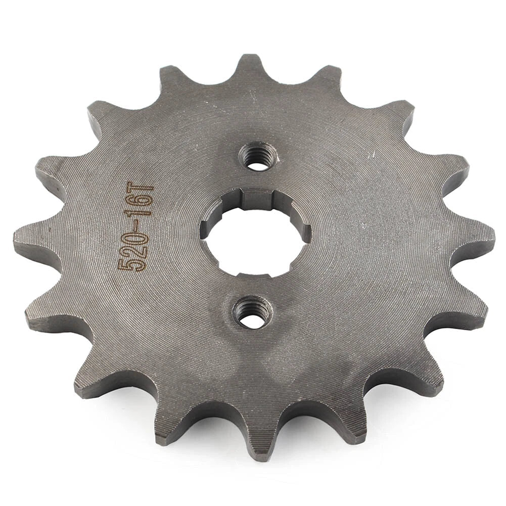 16T Front Sprocket Cog for 125cc-250cc Dirt Pit Bike ATV Go Kart