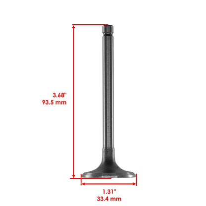 Caltric Intake Valve Kit Replacement for Cub Cadet Enforcer 48 54 (LZ-60KH) (2005–2015)