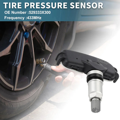 Tire Pressure Sensor 433MHz for Hyundai Elantra (2006-2013) 1 x Sensor