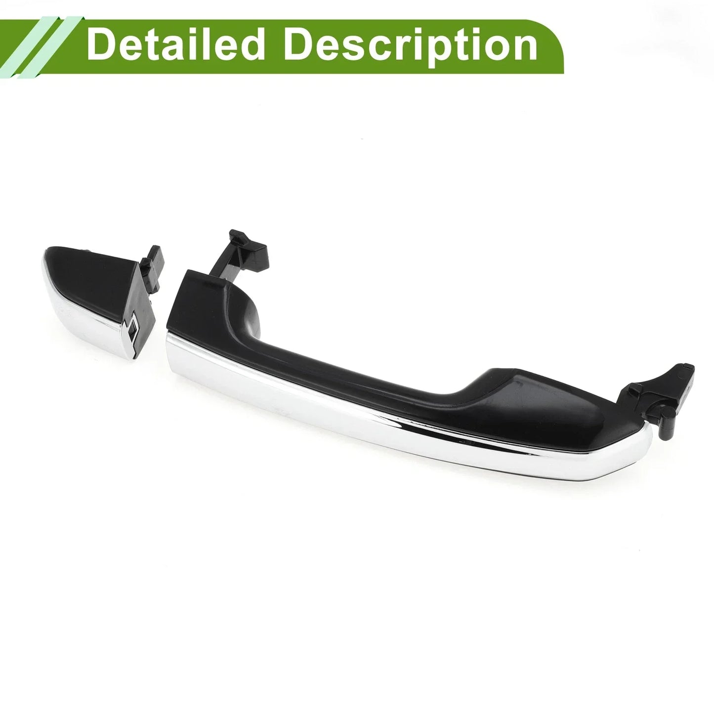 Exterior Door Handle for Toyota Lexus GX460 4Runner Silver Front Right
