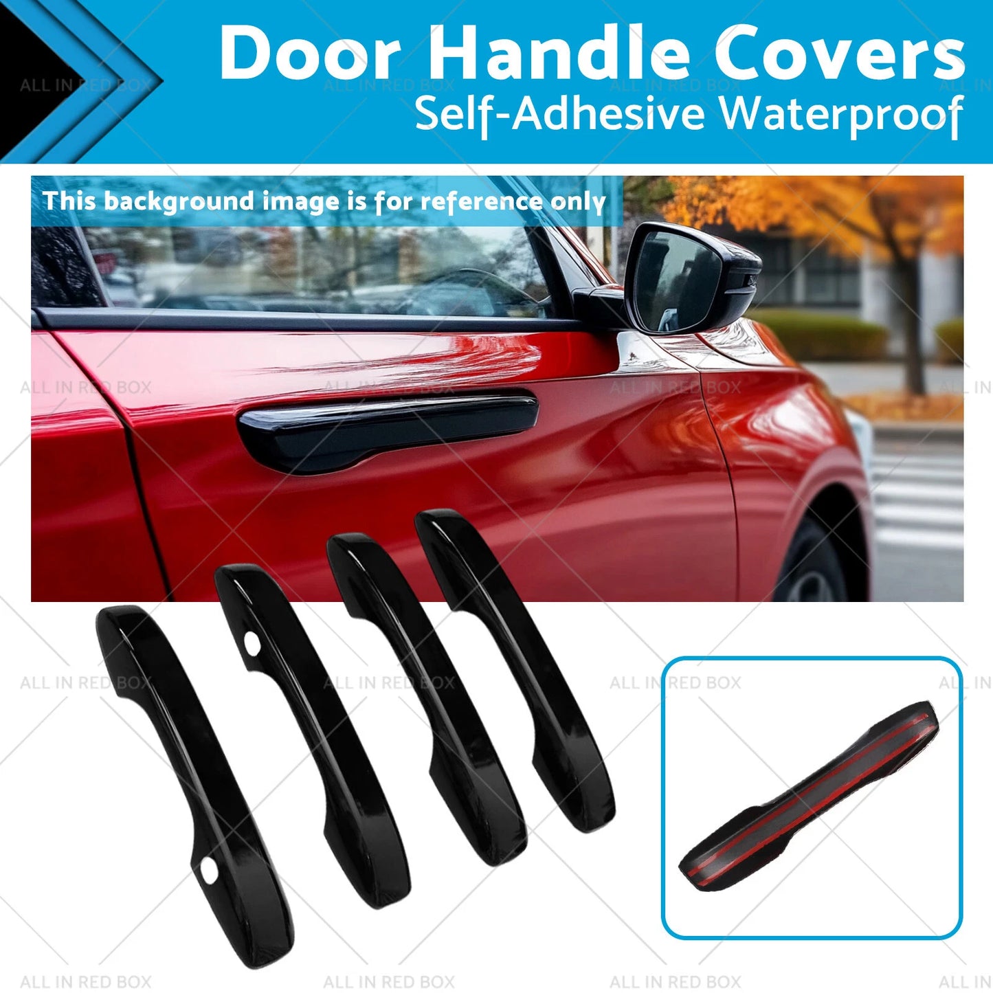 4x Door Handle Covers for Honda Civic, Accord (2016-2023)