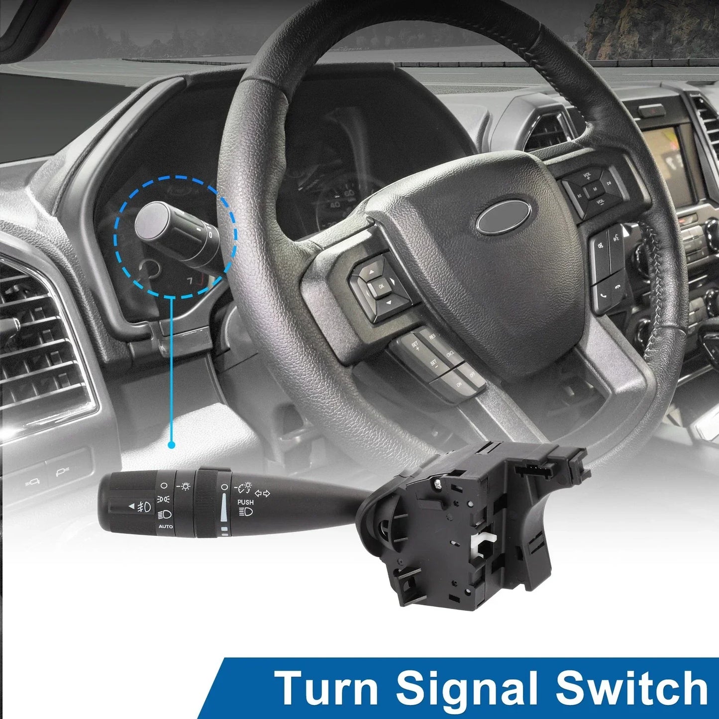 Steering Column Turn Signal Switch for Dodge Avenger, Journey (2011-2014)