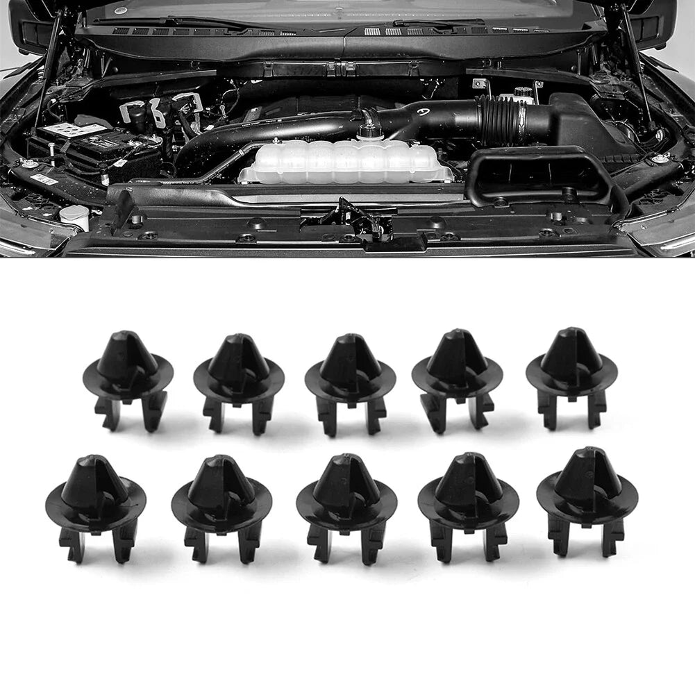 Cowl Cover Grille Retainer Clips for Ford Expedition F150 F250 F350 (2003-2023)