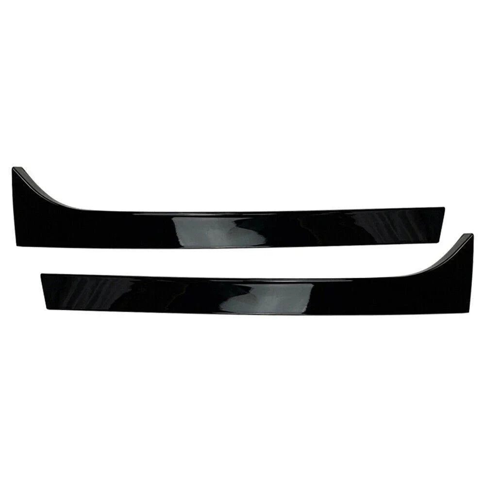Glossy Black Rear Window Spoiler Side Wing Trim Covers for Skoda Superb (08-15)