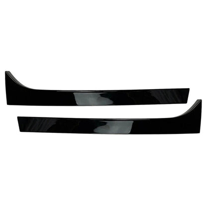 Glossy Black Rear Window Spoiler Side Wing Trim Covers for Skoda Superb (08-15)