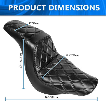 Seat for 2018-2024 Harley Softail Low Rider FXLRS FXLRST FXLR Sport Glide FLSB