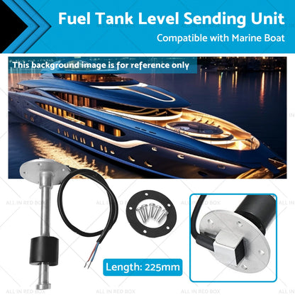 225mm Marine Boat Fuel Tank Level Sending Unit Sensor 240-33ohm