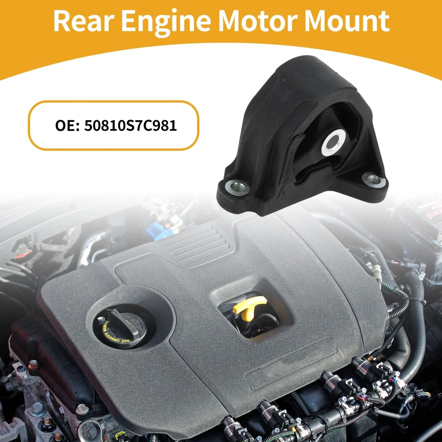 Engine Motor Rear Mount for Honda Stream RN3 2004-2006 2.0L