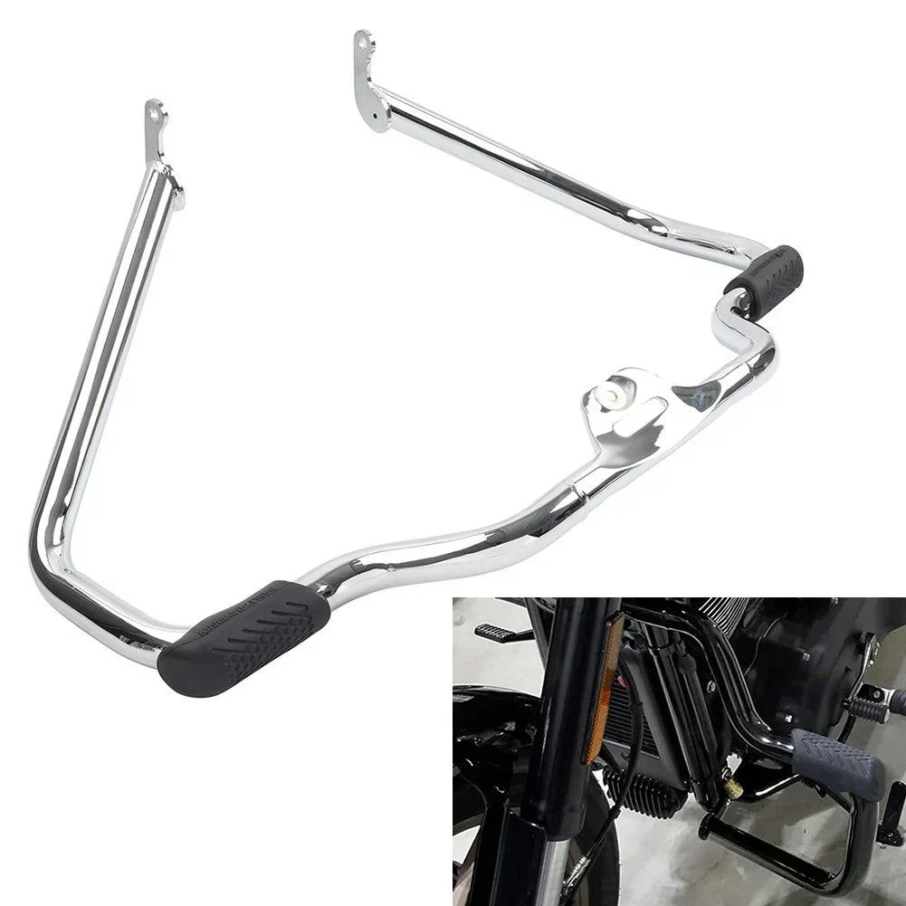 Front Engine Guard Crash Bar for Harley Softail Heritage Fat Boy (2018-2024)