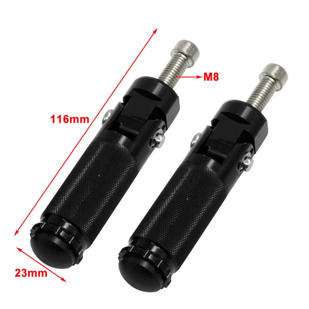 CNC Universal Motorcycle Folding Foot Pegs for Bike