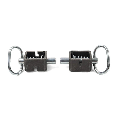 5/8" Weld-On Spring Latch Lock Assembly for Utility Steel Spring Trailer Gate