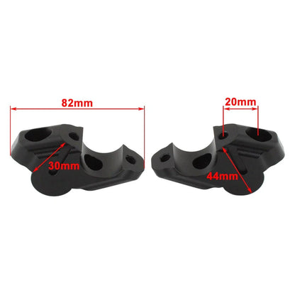 Offset Handlebar Riser Clamp for Yamaha Tenere 700, MT07 (2019-2025)
