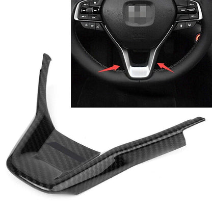 Carbon Fiber Steering Wheel Frame Cover for Honda Accord (2018-2019)