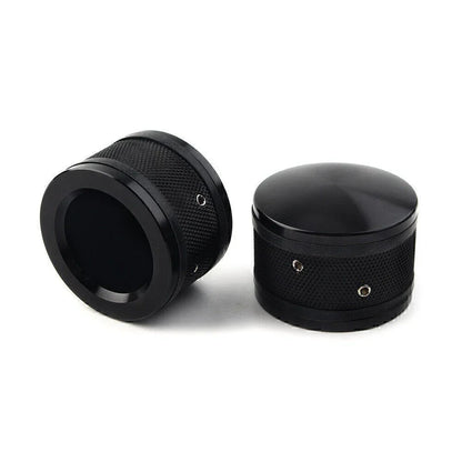 CNC Front Axle Nut Cover Caps for Harley Sportster Softail Road King
