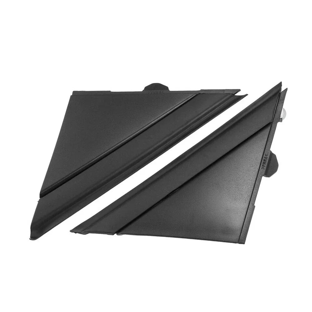 Matte Black Door Wing Mirror Covers for Fiat 500 (2012-2019)