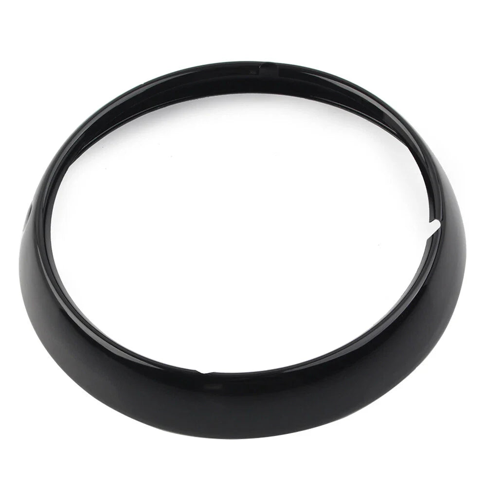 7" Headlight Trim Ring Visor Light Cover for Harley Touring Electra Street Glide (2009-2023)