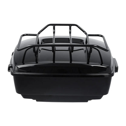 King Trunk Luggage Rack Mount for Harley Touring Black (2014-2025)