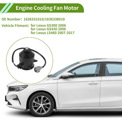 Radiator Fan Motor for Lexus GS300 (2006) - Quiet Engine Cooling Fan