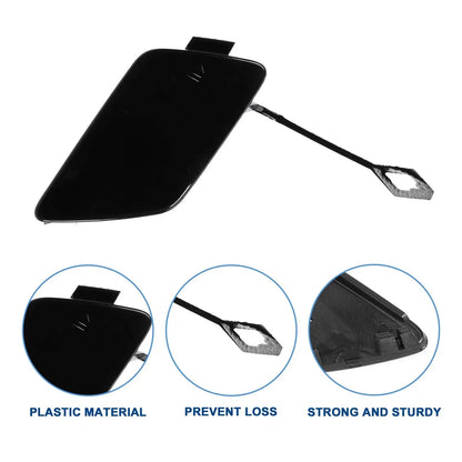 Front Bumper Tow Hook Cover for Mercedes-Benz SLK W172 (2004-2011) Black
