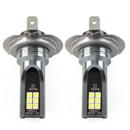 Super Bright H7 LED Headlight Bulbs for Car High Low Beam DRL