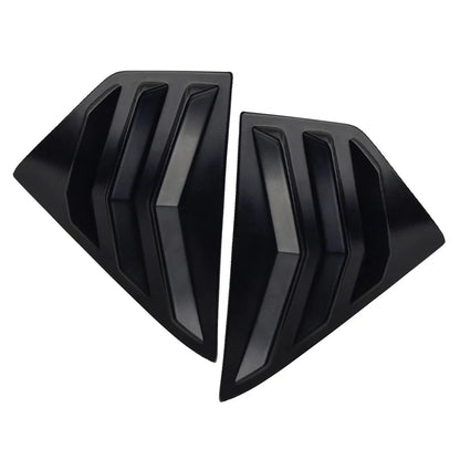 2 x Rear Window Louvers for Nissan Kicks (2017-2021)
