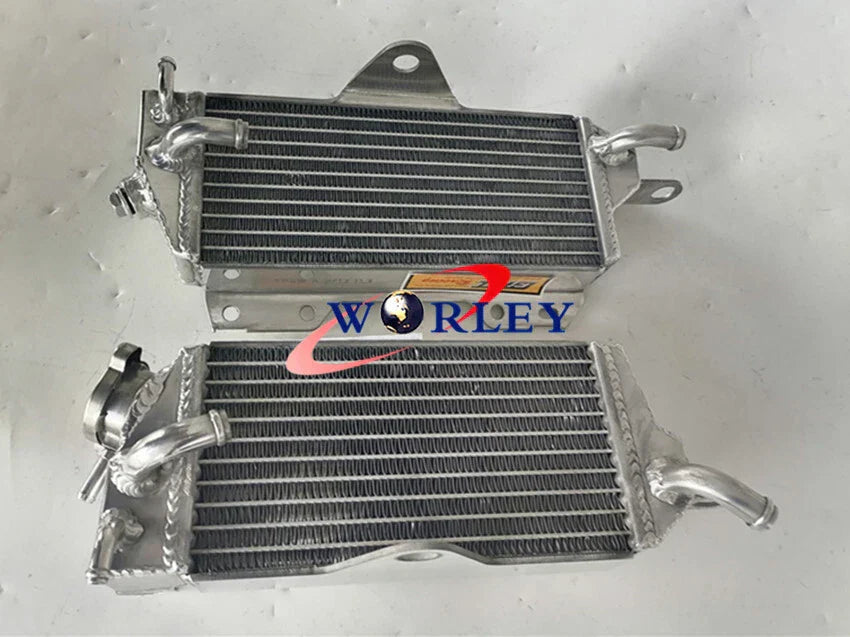 Aluminum Radiator & Hose for Kawasaki KX125 KX250 (1990-1993)