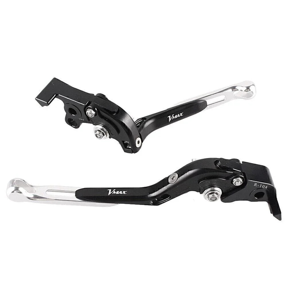 Foldable Brake Clutch Levers for Yamaha V-MAX 1700 (2009-2015) Black