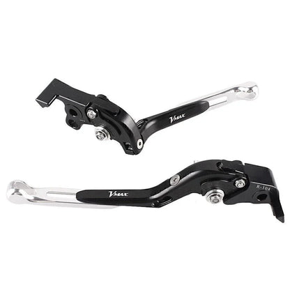 Foldable Brake Clutch Levers for Yamaha V-MAX 1700 (2009-2015) Black