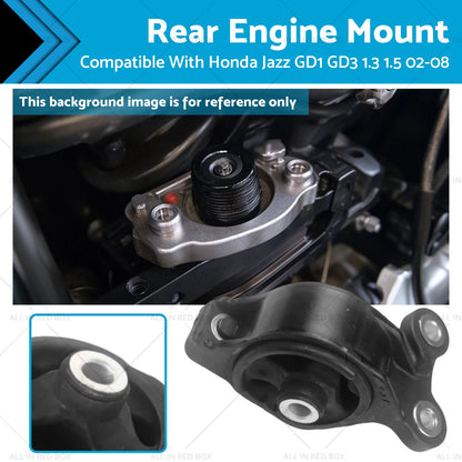 Rear Motor Mount for Honda Jazz GD1 GD3 L13A1 L15A1 1.3L 1.5L (2002-2008)