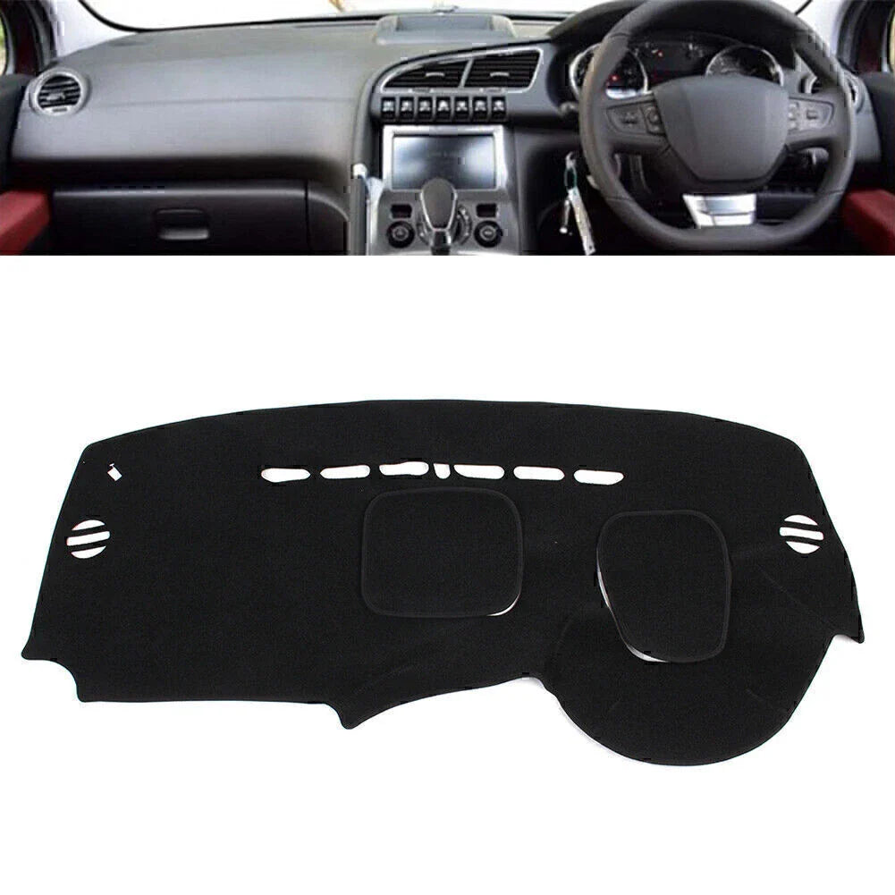 Black Dash Mat Cover for Peugeot 3008 (2013-2015)