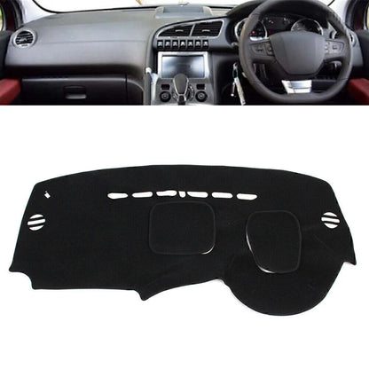 Black Dash Mat Cover for Peugeot 3008 (2013-2015)