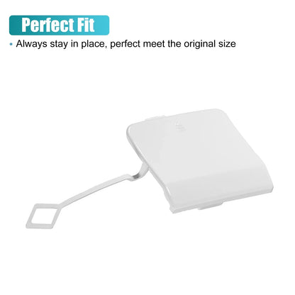 Rear Bumper Tow Hook Cap for Mercedes Benz E-Class (2010-2016) White