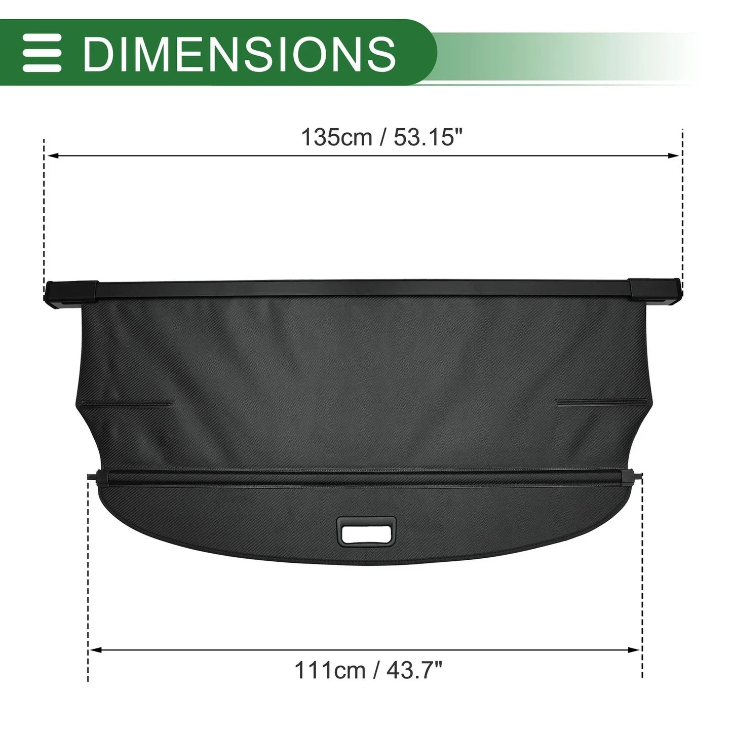 Retractable Cargo Cover for Hyundai IX35 (2010-2015)
