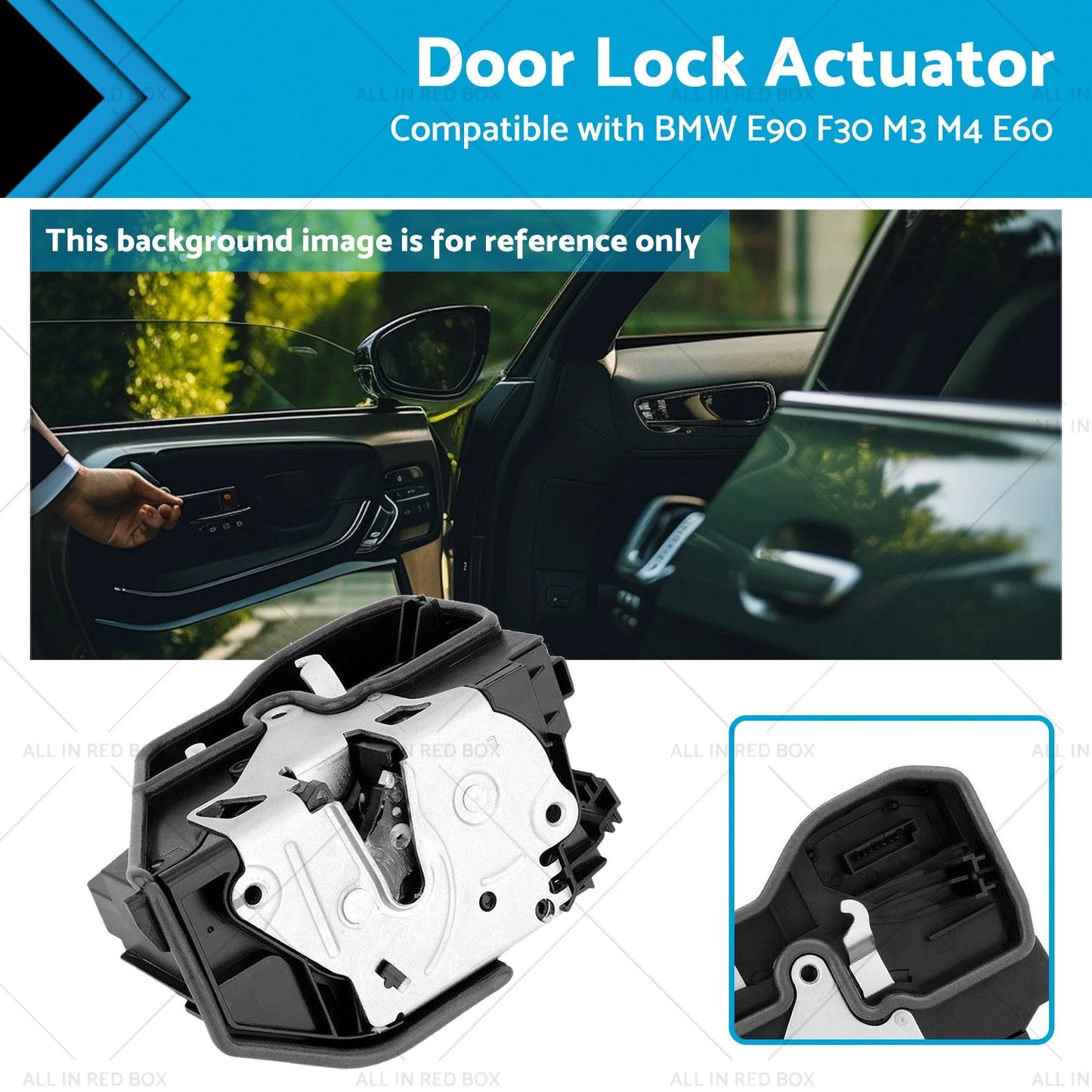 Front Left Door Lock Latch Actuator for BMW E90 F30 M3 M4 (2007-2019)