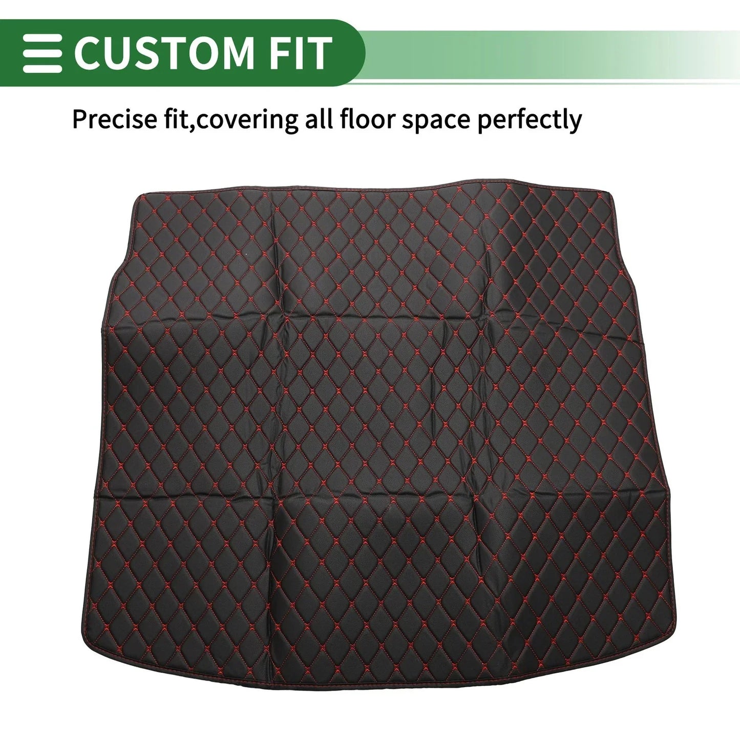 Cargo Liner Trunk Mat for Honda CR-V 2023-2024 EV 3D Diamond Pattern Black