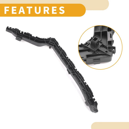 RH Side Rear Bumper Support Bracket for Honda CR-V (2012-2014) 1 x Black ABS