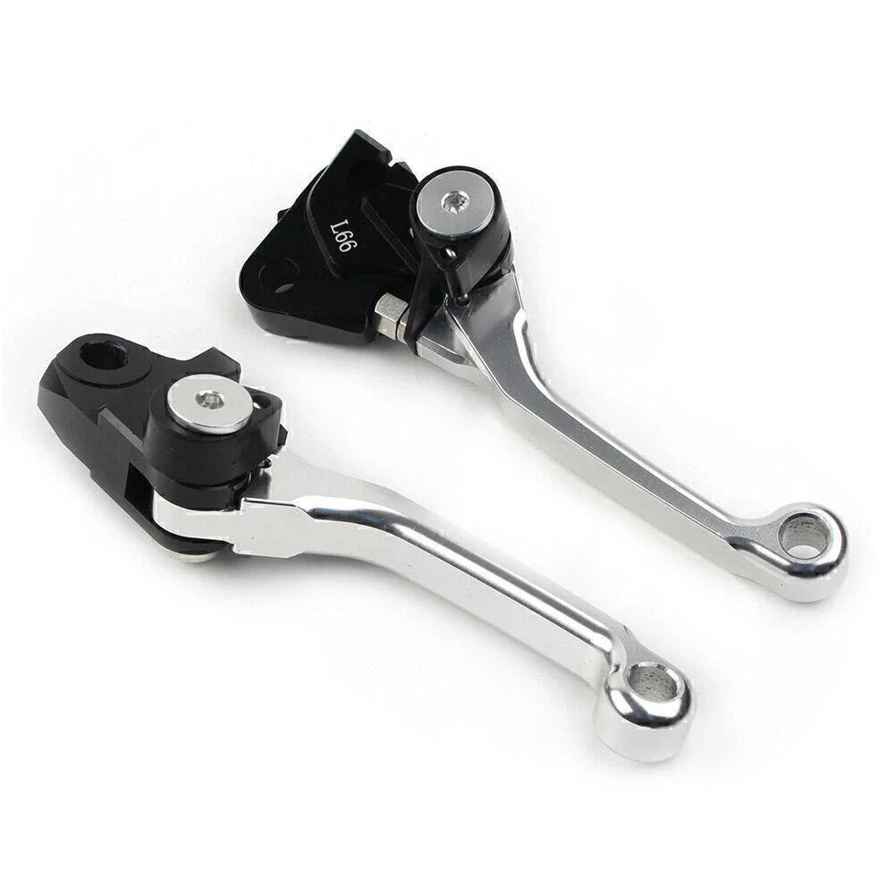 CNC Clutch Brake Levers for Yamaha YZ250X YZ125X 2016-2022 Silver