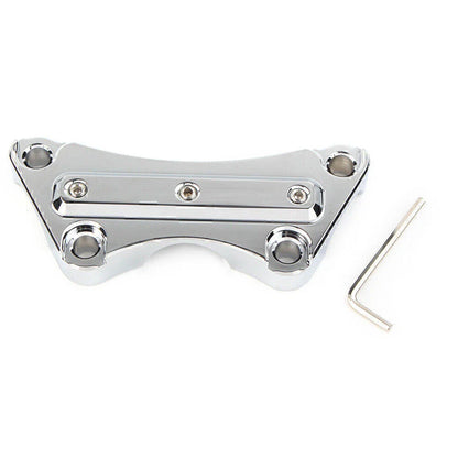 CNC Top Handlebar Riser Clamp for Harley Touring Street Road King Glide (2009-2023)