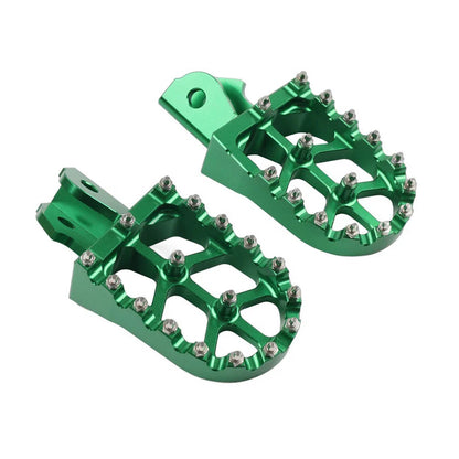 Green Foot Pegs for Sur Ron S/X, Honda CRF 150F 230F (2003-2019)