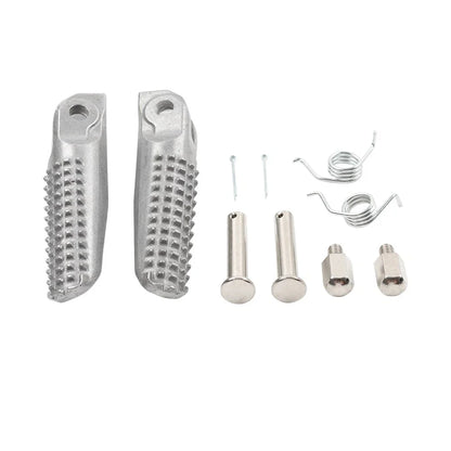 Silver Front Rider Footpeg Footrest Pedals for Yamaha MT09 SP (2021-2023)