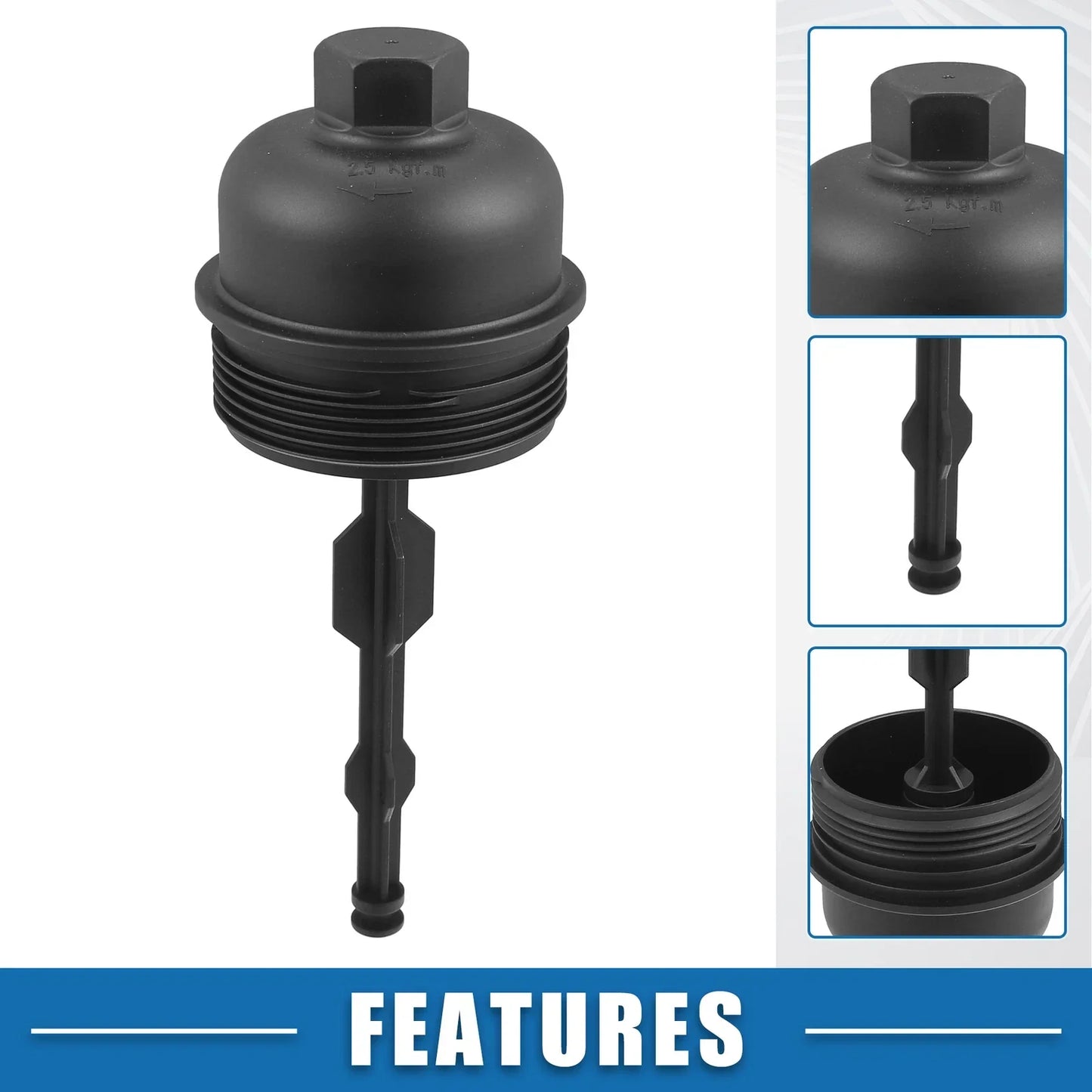 Engine Oil Filter Housing Cover for Hyundai Accent 1.5L (2005-2010)