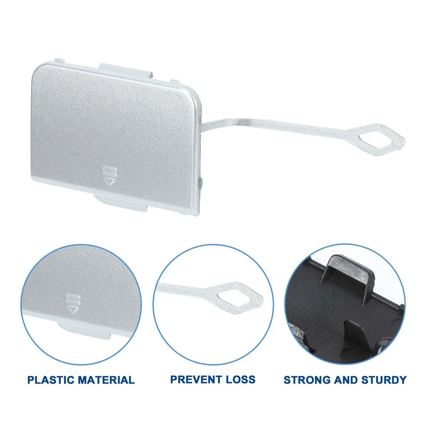 Front Right Tow Hook Cover for Mercedes-Benz C-Class W204 Sport (2008-2011)