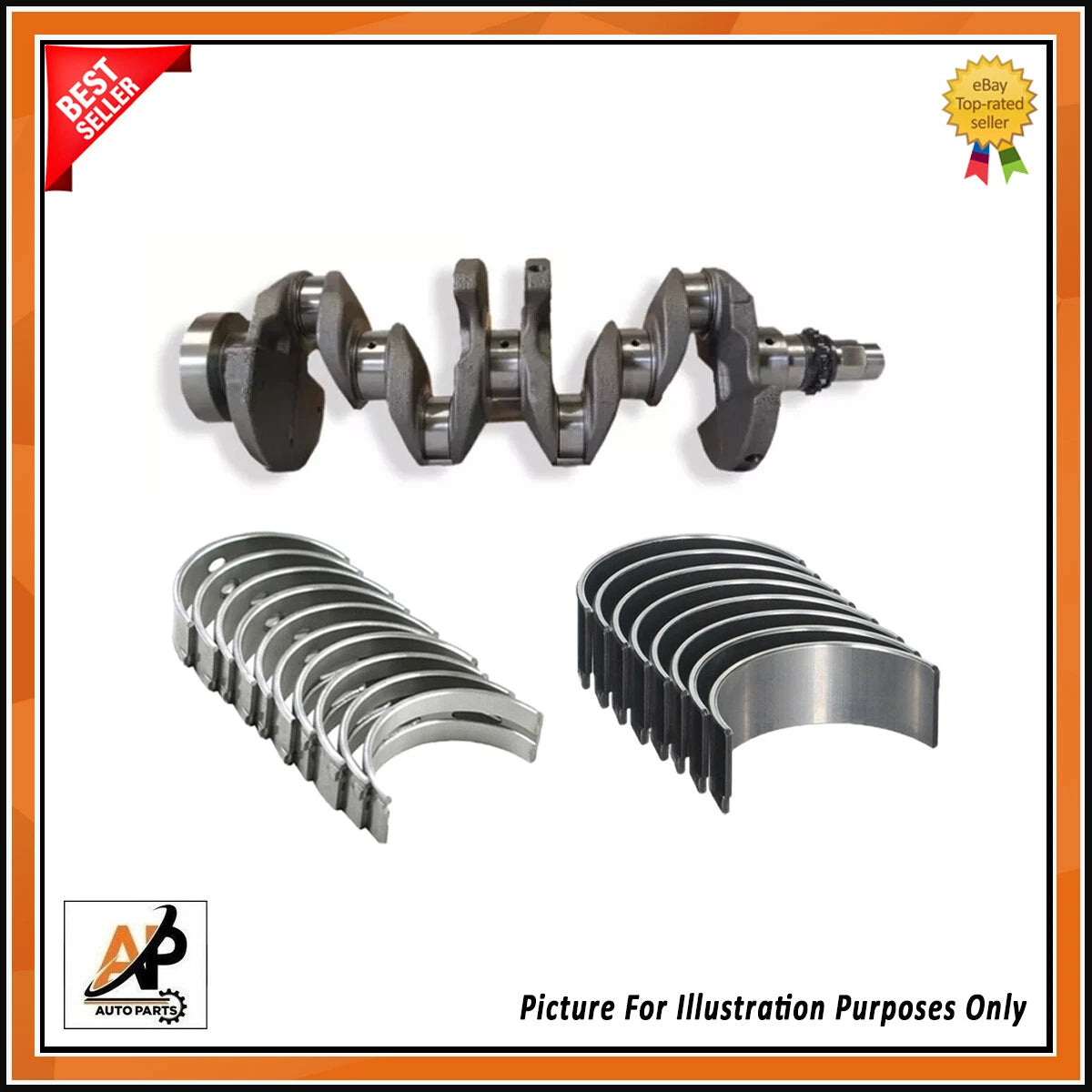 Crankshaft With Bearings Replacement for Kia Rio Tucson Venga (2011–2016)