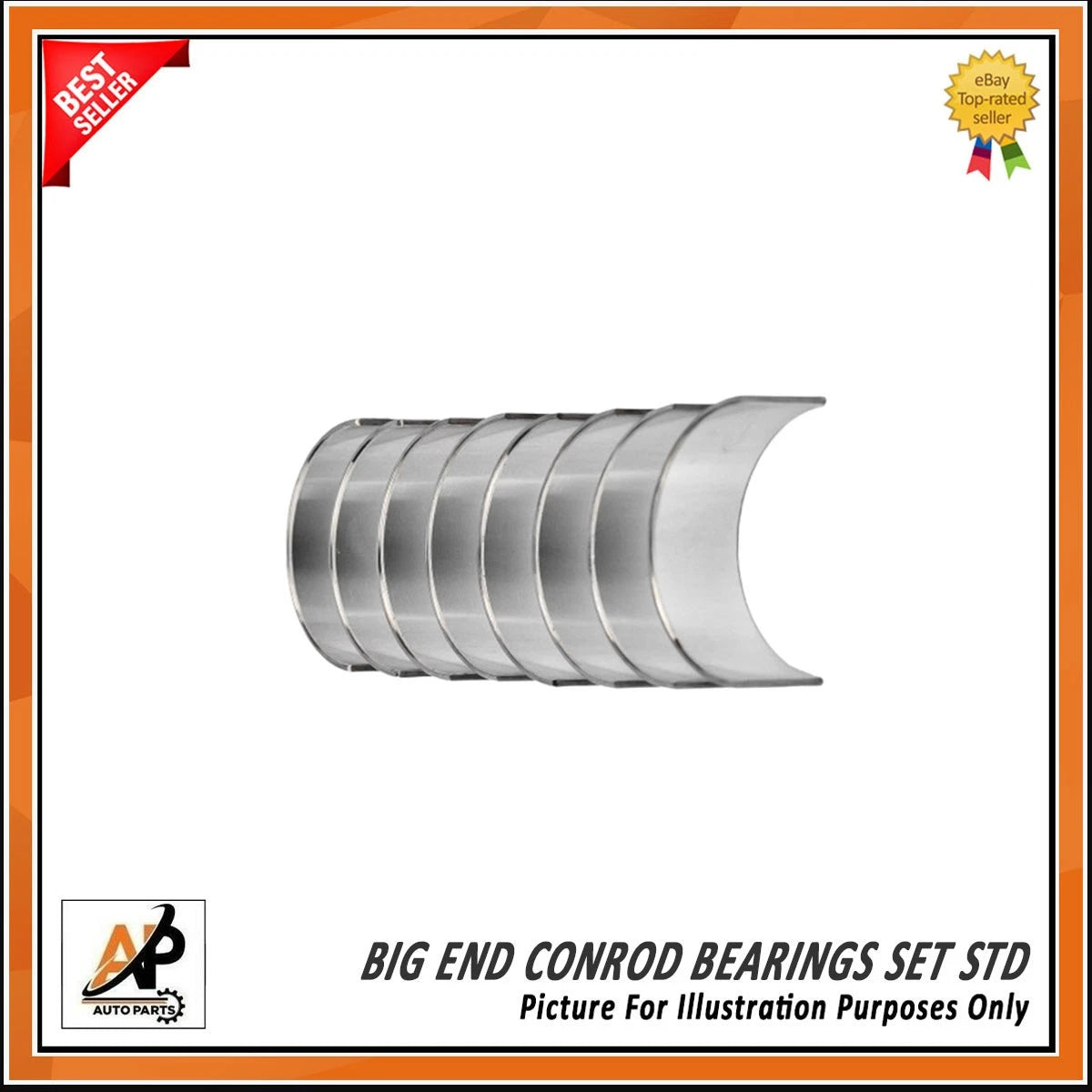Big End Conrod Bearings Set STD for Mazda CX-5 SHY1 2.2D (2012–2017)