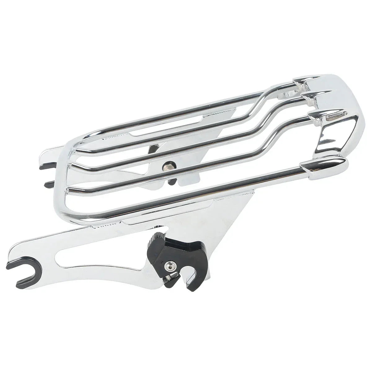 Sissy Bar Backrest Pad & Luggage Rack for Harley Touring Road Glide (2009-2025)
