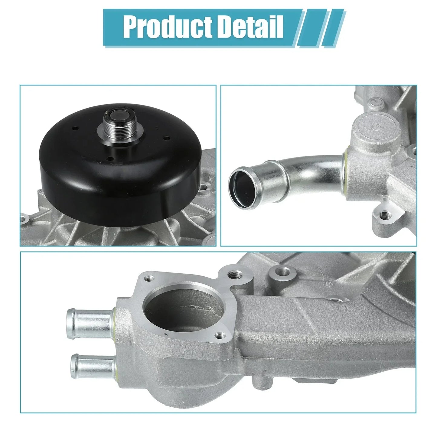 Engine Water Pump Set with Thermostat for Chevrolet Avalanche (2002-2013)
