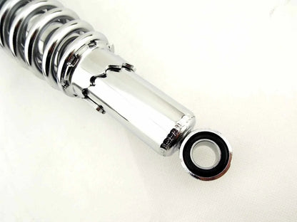 340mm JBS Chrome Rear Shock Absorbers for MAICO 501 MX